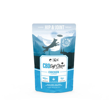 Koi Omega Dog Treats CBD WELLNESS/CALMING/HIP & JOINT Soft Chews