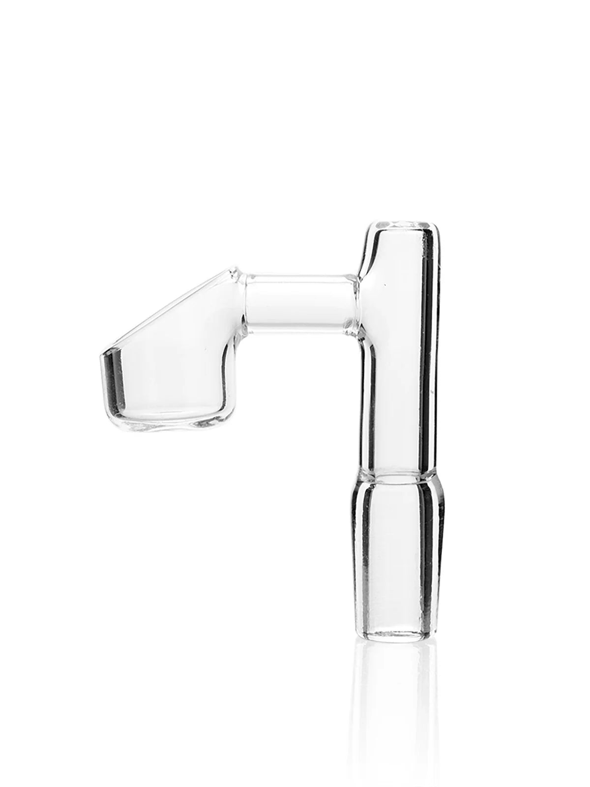 GRAV® 14MM MALE QUARTZ ANGLED BANGER- 90°