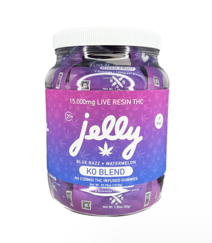 NYB JELLY GUMMY 125 mg 5pk. (500 mg total) *High Pot*
