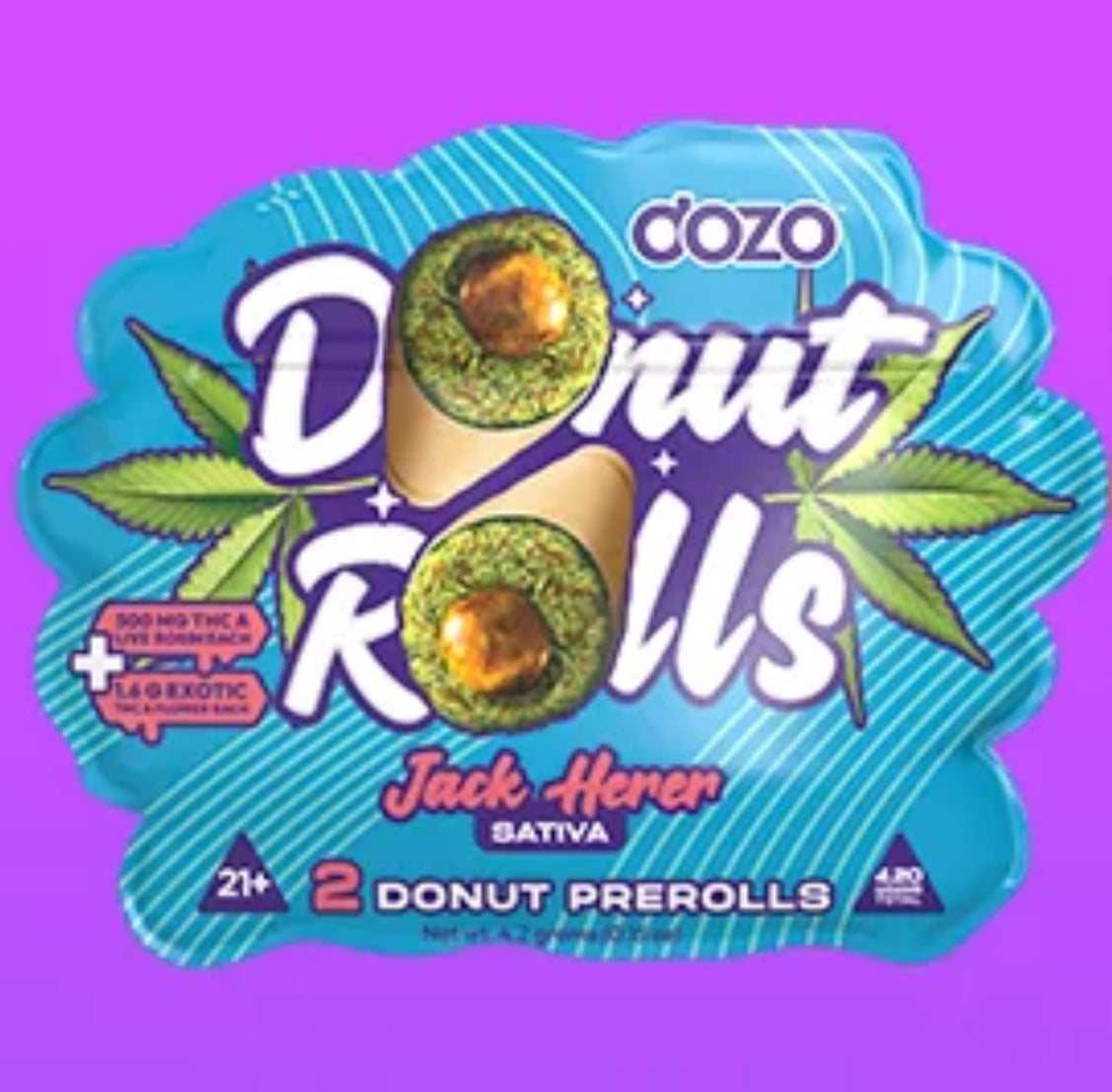 DOZO Donut Rolls 2pk 4.20G