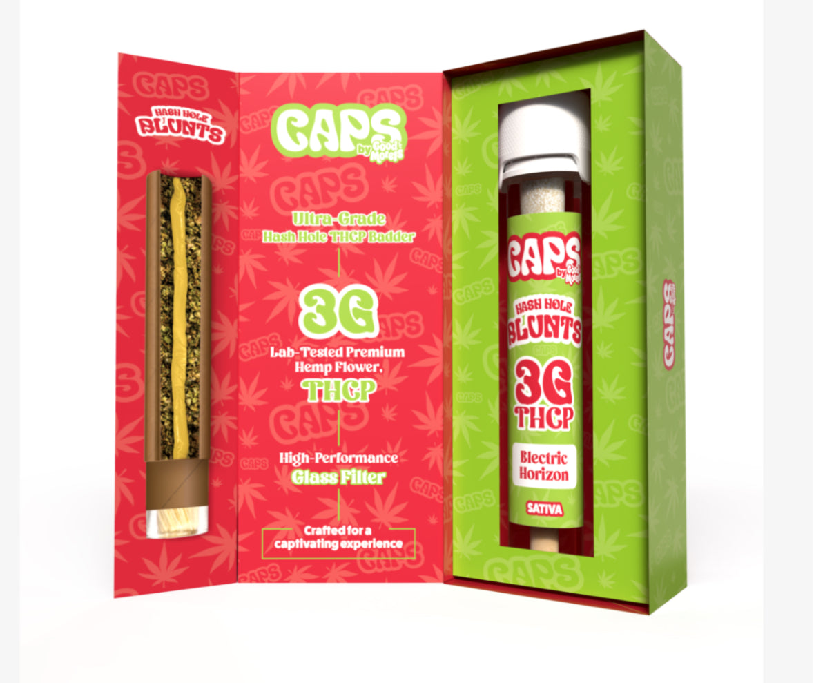 CAPS Hash hole 3Gr THCP Badder blunts -