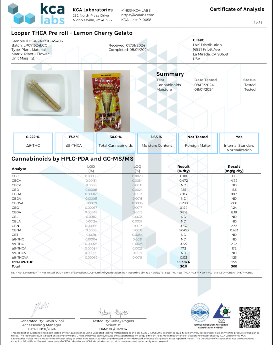LOOPER Live Rosin infused Pre Roll -