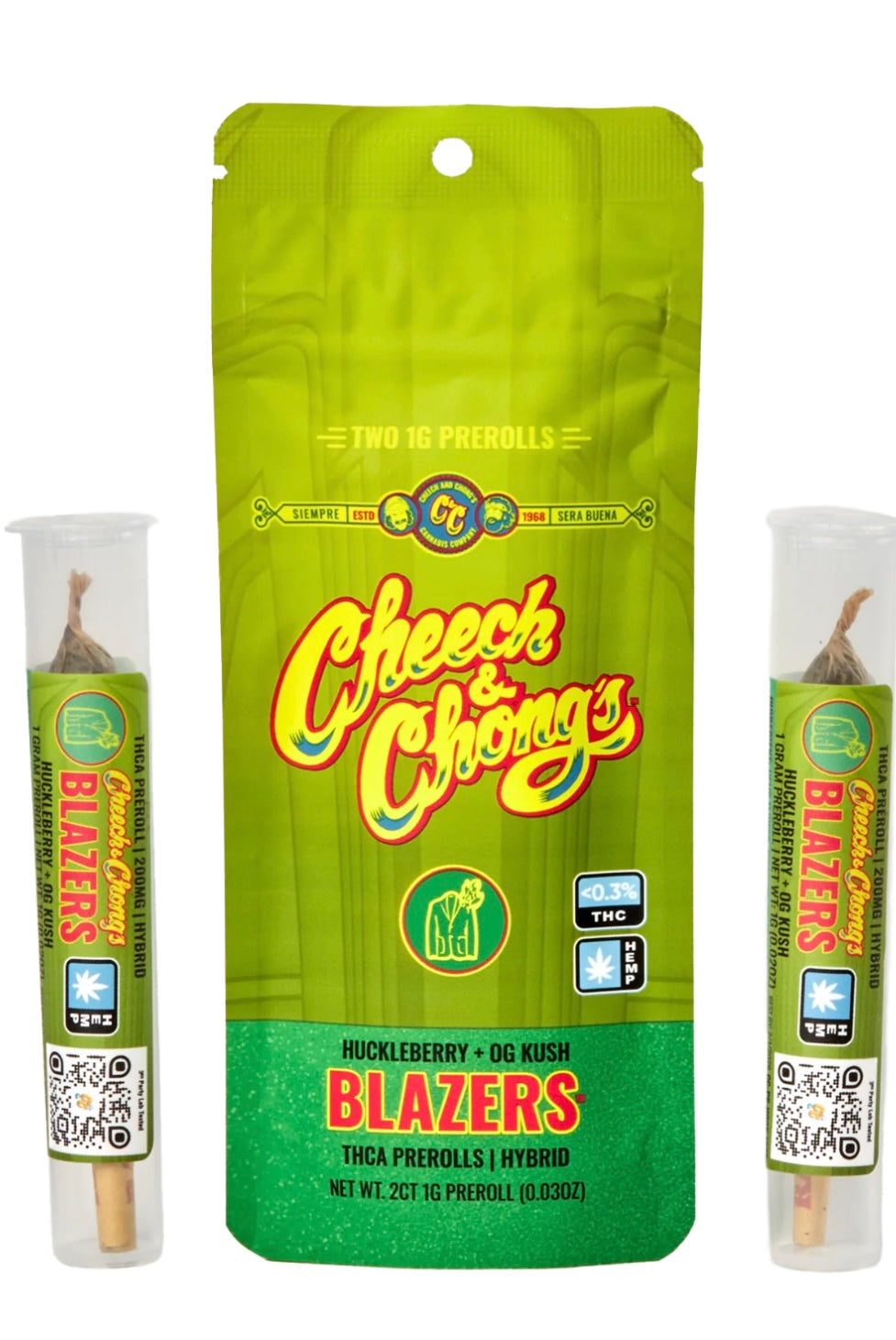 Cheech & Chong Premium 2-Pack Prerolls