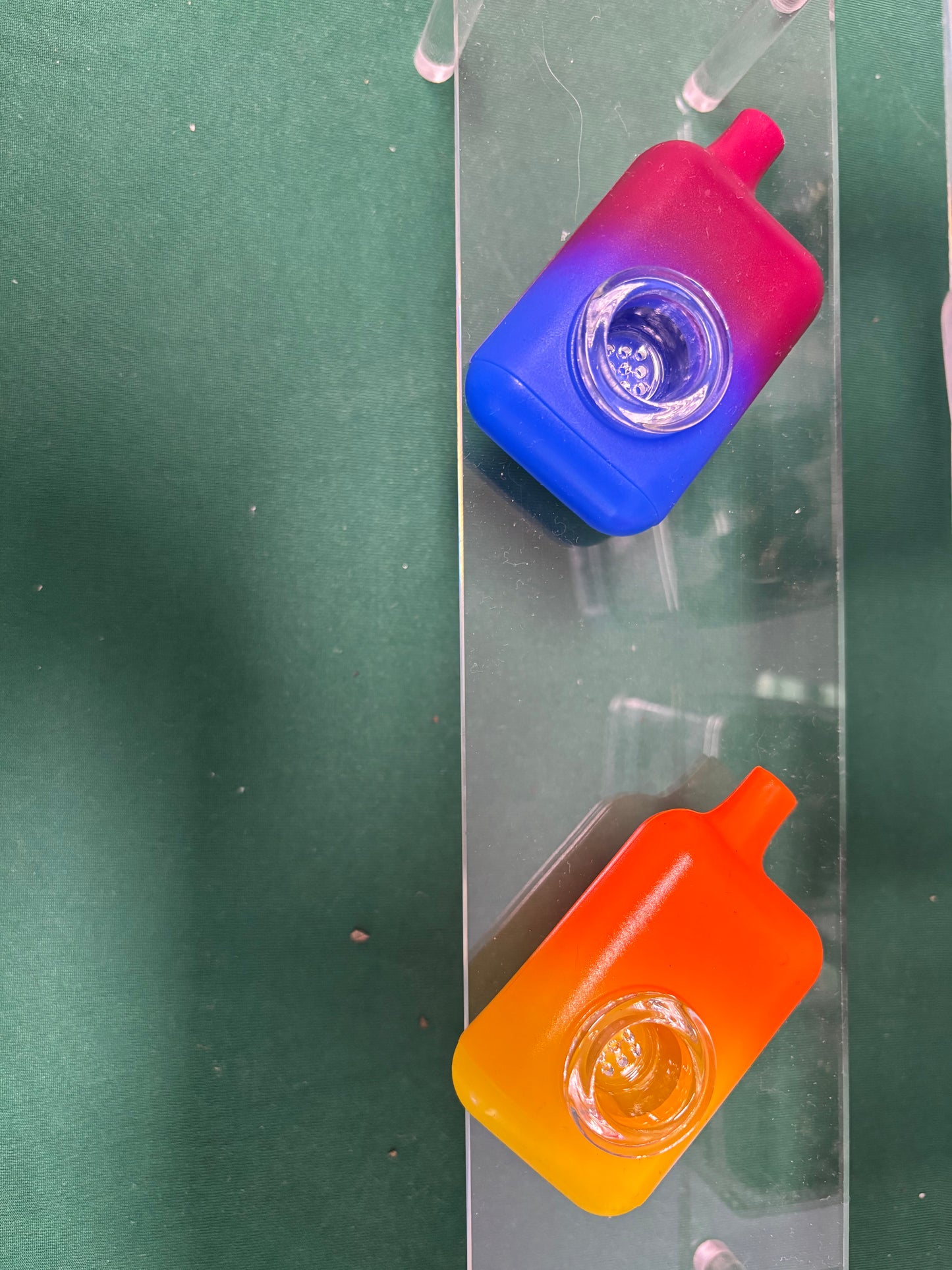 POCKET GLASS/SILICONE PIPE