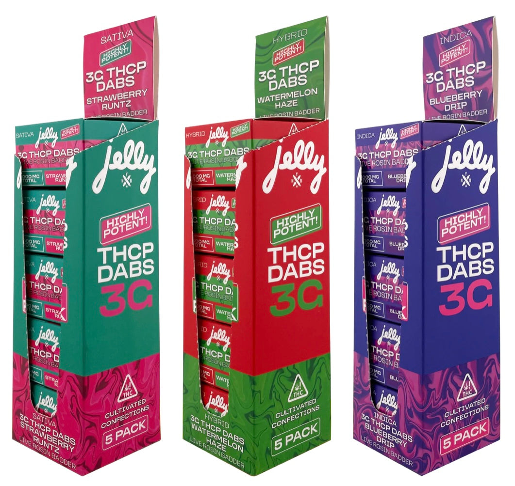 NYB Jelly Dab 3G THCP Live Rosin Badder Wax