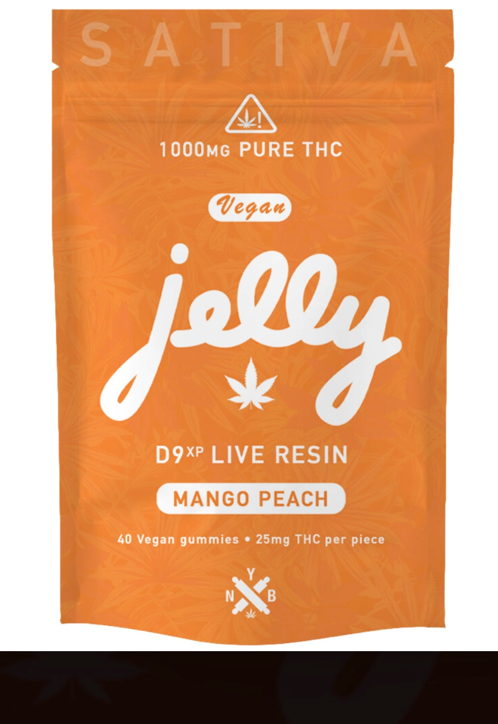NYB JELLY Live Resin                    1000 MG Gummies –D9XP