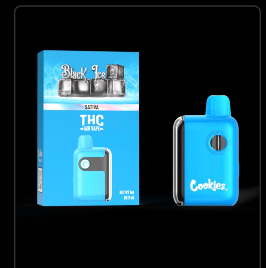 COOKIES – THCA DISPOSABLE 5G – BLACK ICE

Indica Hybrid