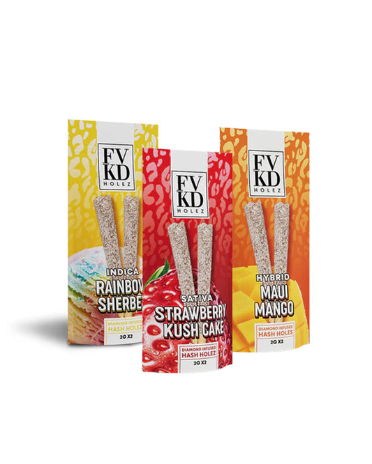FVKD | DIAMOND INFUSED HASH HOLEZ 2pk 2G each