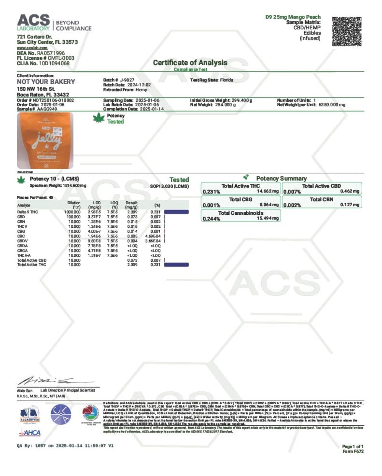 NYB JELLY Live Resin                    1000 MG Gummies –D9XP