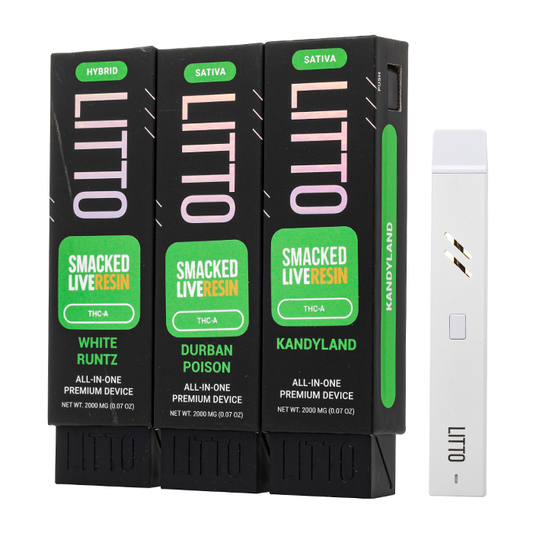 2G LITTO - Live Resin Vape SMACKED