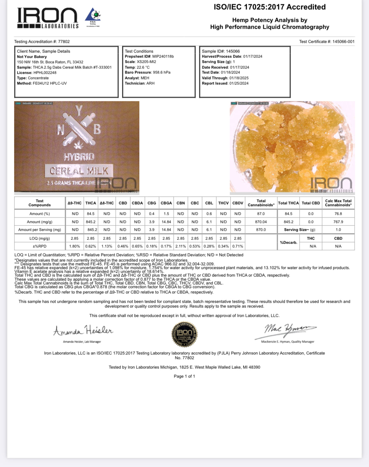 NYB DAB 2.5G LIVE RESIN