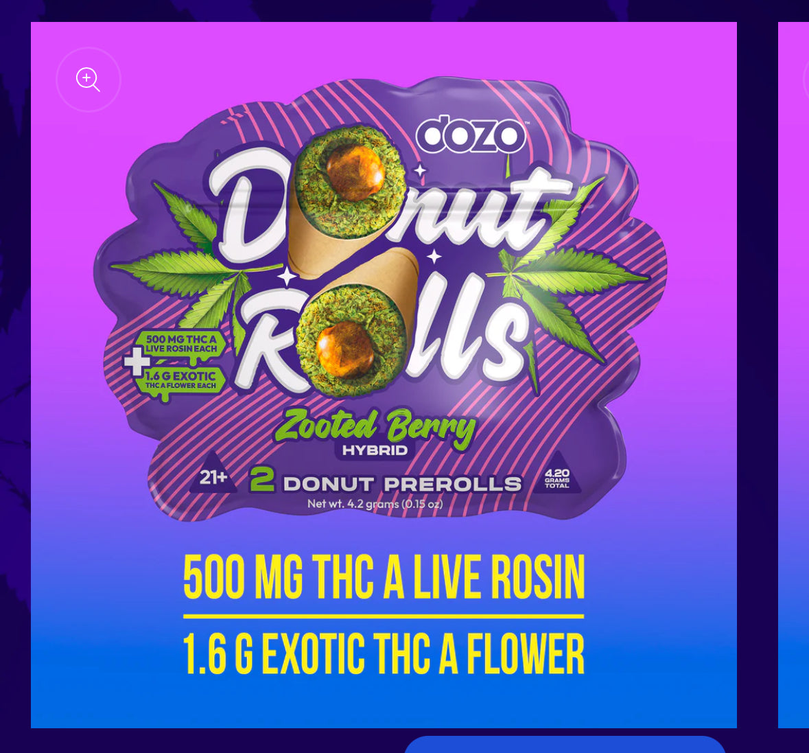 DOZO Donut Rolls 2pk 4.20G