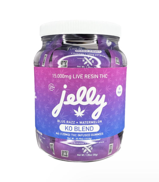 NYB JELLY GUMMY 125 mg 5pk. (500 mg total) *High Pot*