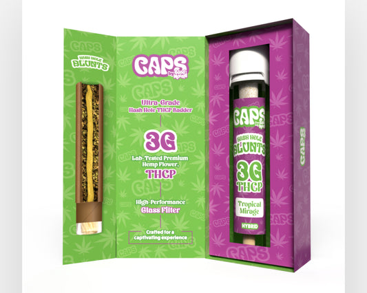 CAPS Hash hole 3Gr THCP Badder blunts -