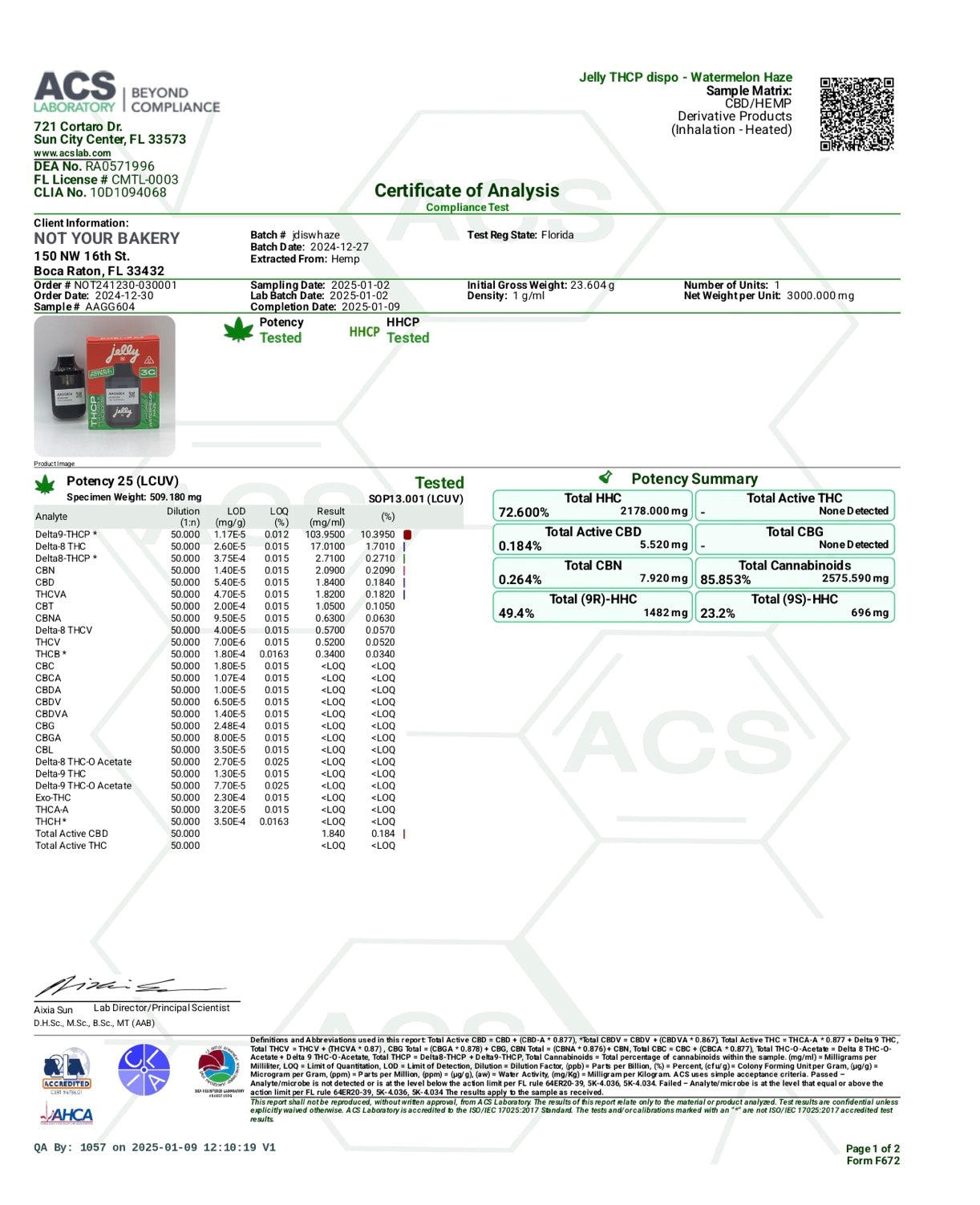 NYB JELLY Live Rosin THC-P 500mg GUMMIES 5 pk -         High Potency