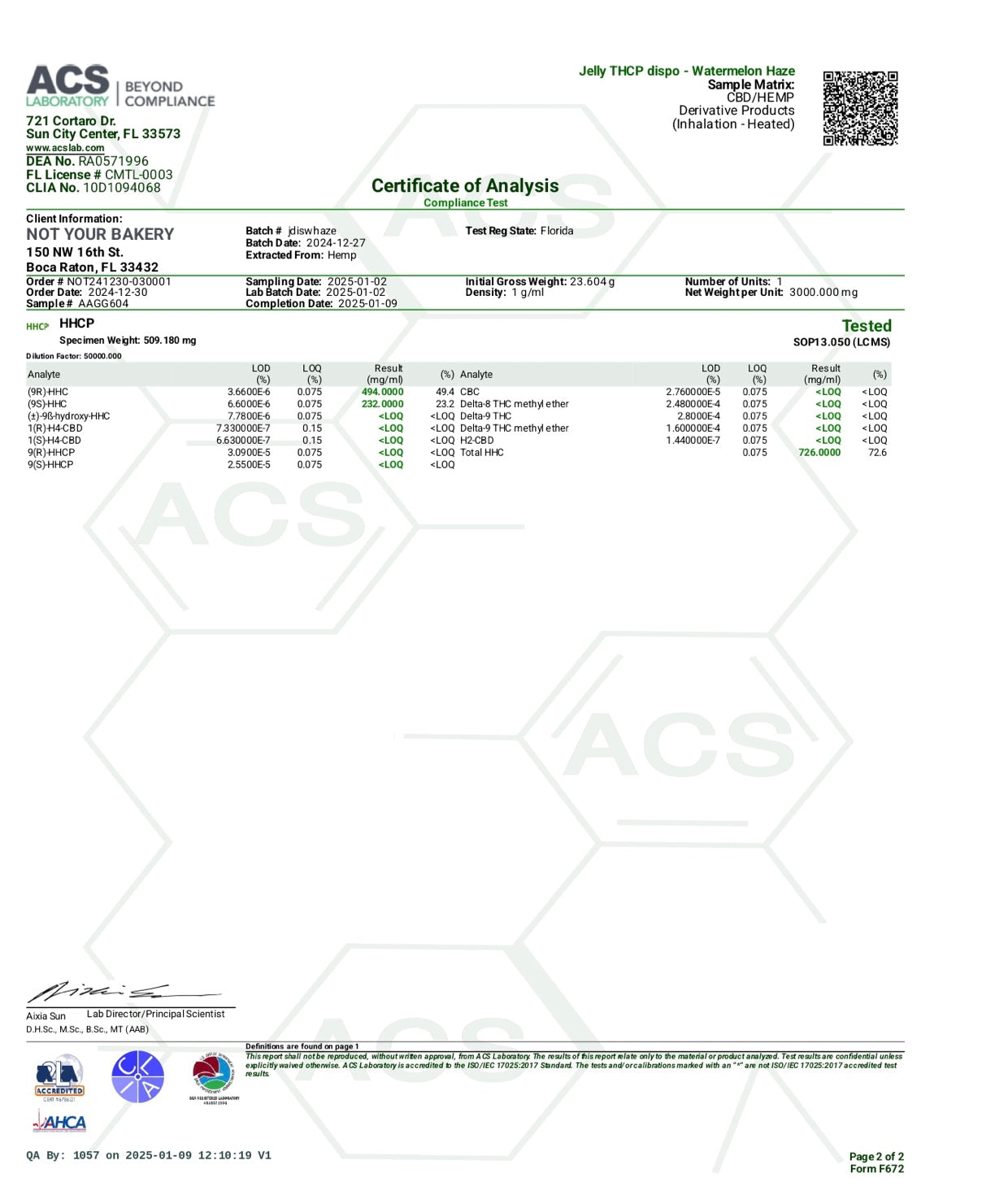NYB JELLY Live Rosin THC-P 500mg GUMMIES 5 pk -         High Potency