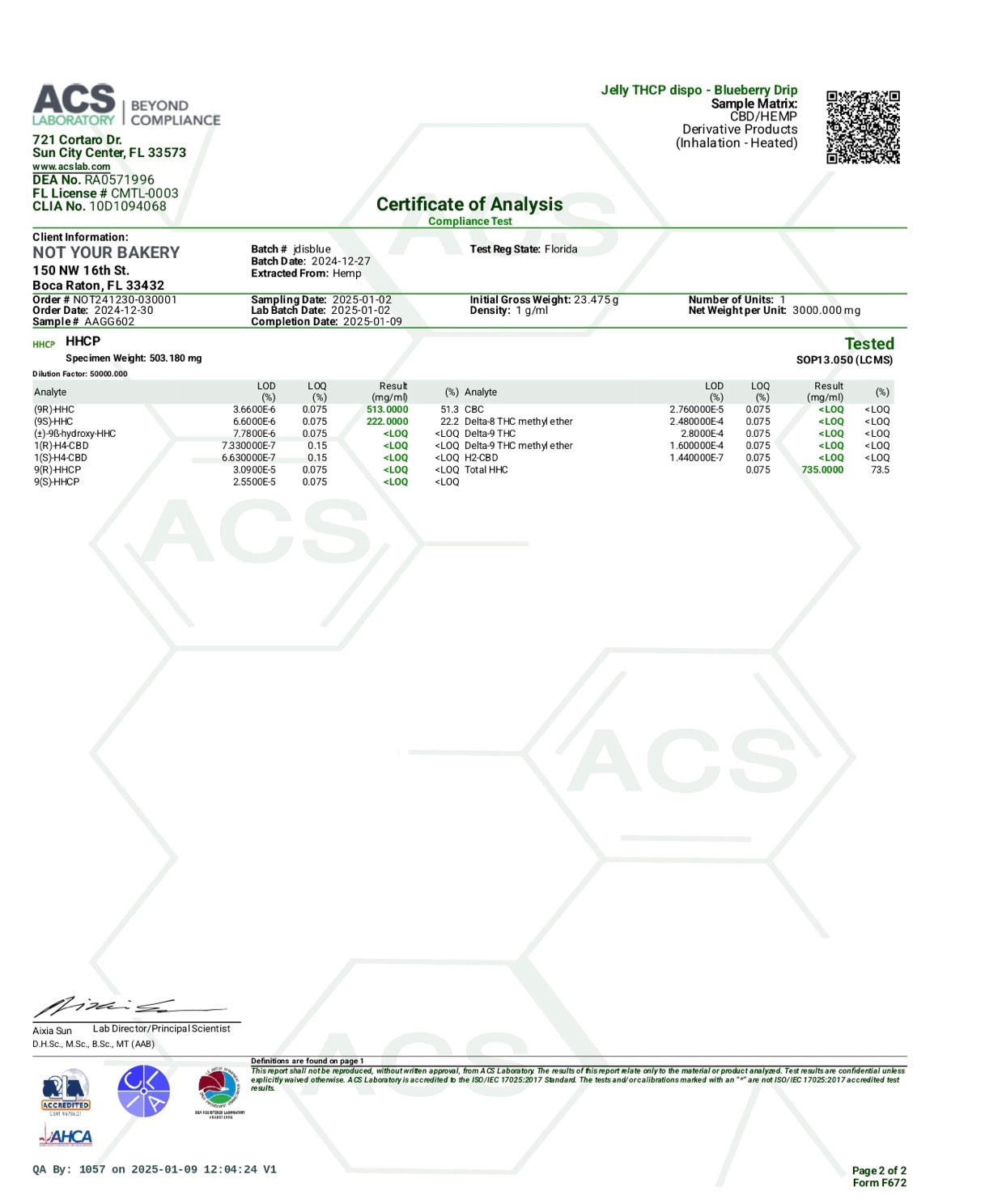 NYB JELLY Live Rosin THC-P 500mg GUMMIES 5 pk -         High Potency