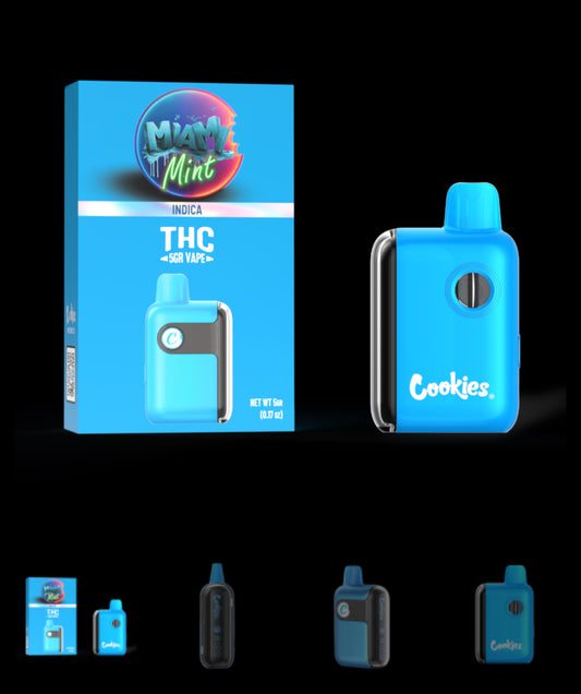 COOKIES – THCA DISPOSABLE 5G – MIAMI MINT

Indica Hybrid