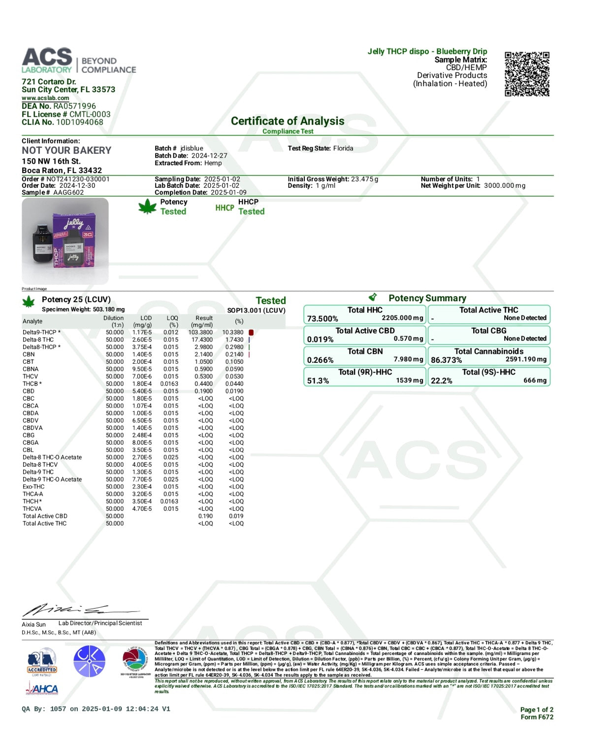 NYB JELLY Live Rosin THC-P 500mg GUMMIES 5 pk -         High Potency