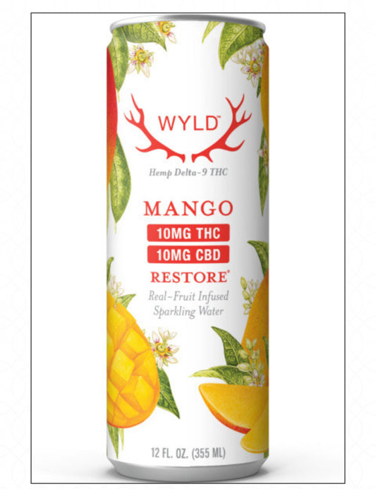 Wyld Seltzer THC drinks.