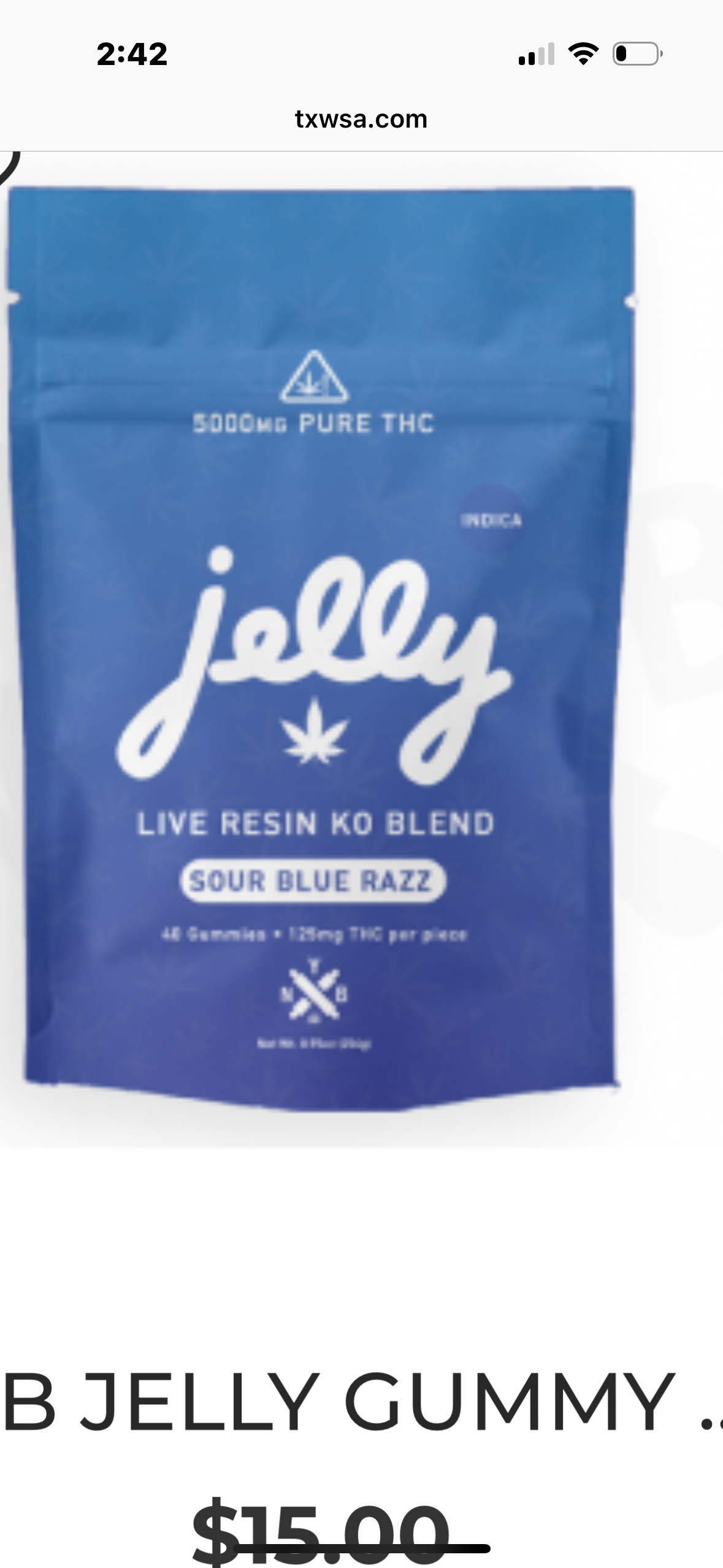 NYB JELLY GUMMY D9 1K